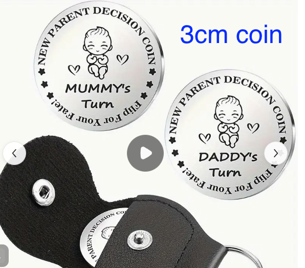 Decision Coin - Mummy or Daddy