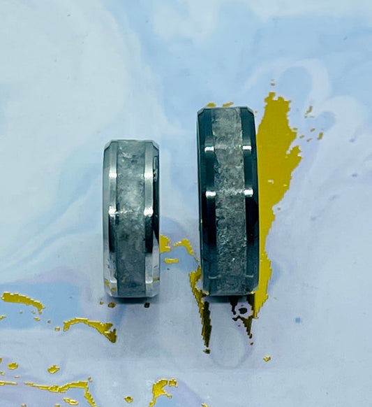 Cobalt Chrome Ring Base - Today Tomorrow & Always|DNA Keepsakes|Breastmilk - Hair - Ashes - Embryos| Laser Keepsakes