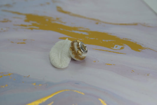 Smooth European Bead - Today Tomorrow & Always|DNA Keepsakes|Breastmilk - Hair - Ashes - Embryos| Laser Keepsakes