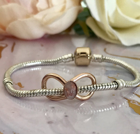 Infinity Charms - EXCLUSIVE TO Today Tomorrow & Always - Today Tomorrow & Always|DNA Keepsakes|Breastmilk - Hair - Ashes - Embryos| Laser Keepsakes