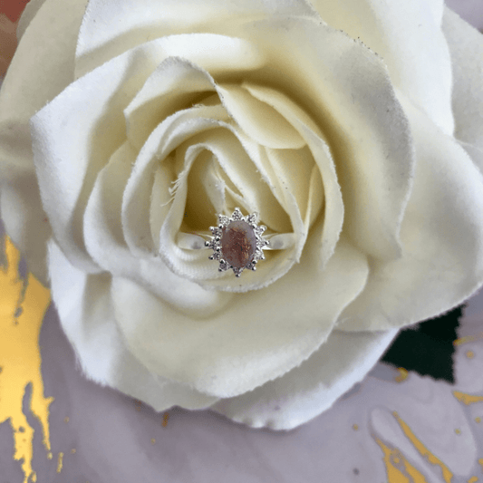 Loveburst Ring - Today Tomorrow & Always|DNA Keepsakes|Breastmilk - Hair - Ashes - Embryos| Laser Keepsakes