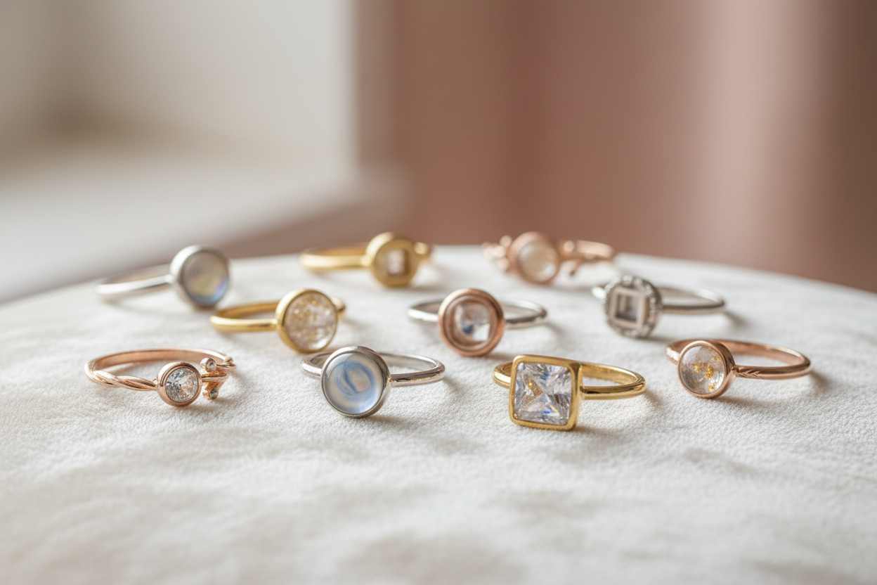 Keepsake Rings | Ashes, Breastmilk & Hair Jewellery - Today Tomorrow ...