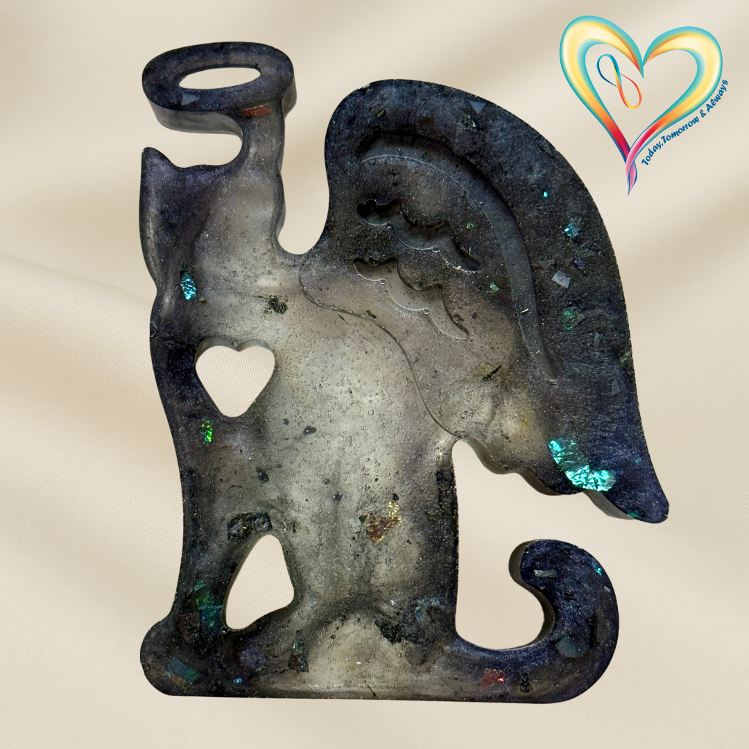 Pet Memorial Figurine | Custom Cat & Dog Angel Keepsake