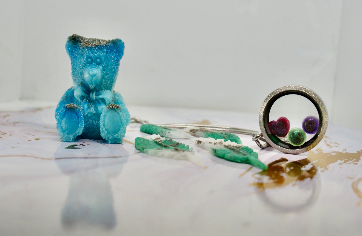 locket, dna, ring, shes, breastmilk, hair, charlie bear, bear
