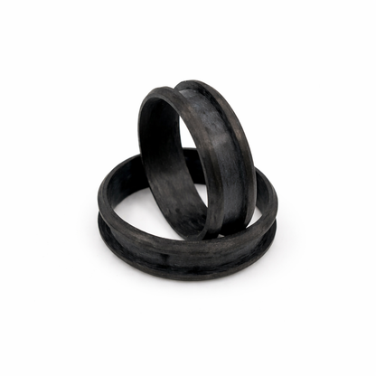 Carbon Fibre Ring Base – Custom Lightweight Keepsake & Wedding Band