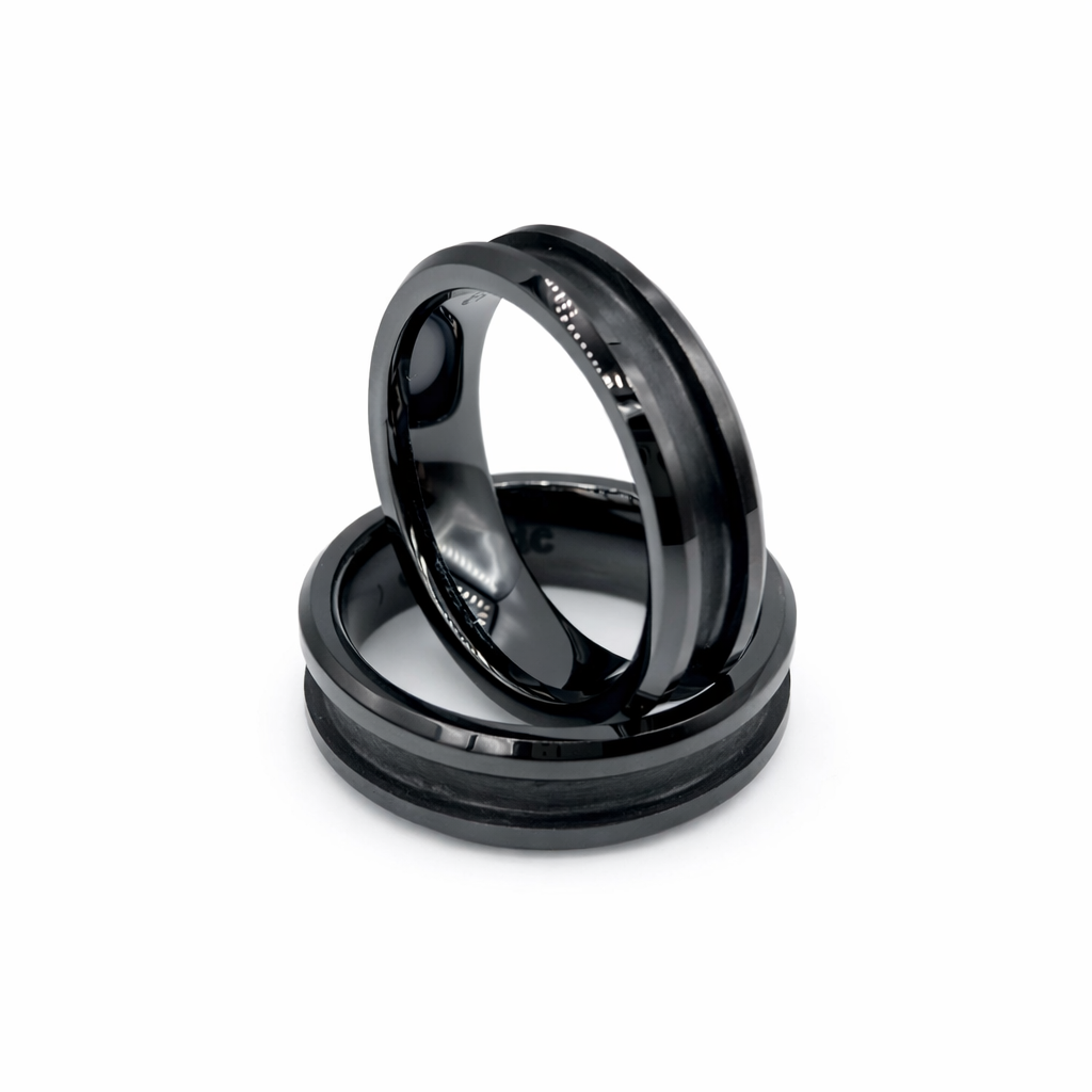 Ceramic Ring Base - Black