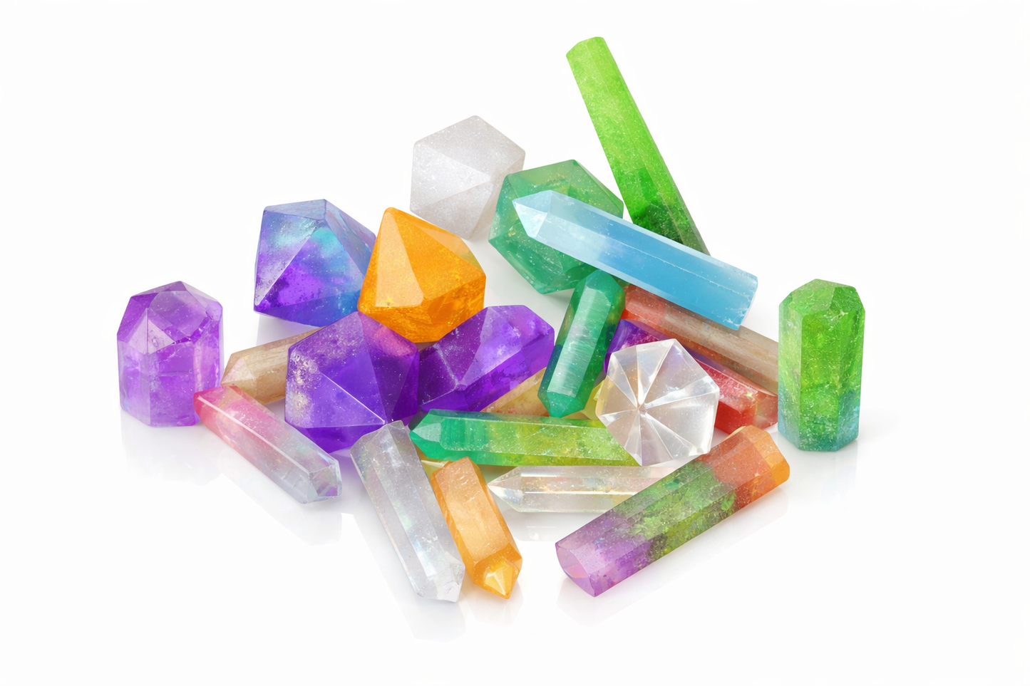 Personalised Crystal Keepsake – Custom Memorial Crystal with Inclusions