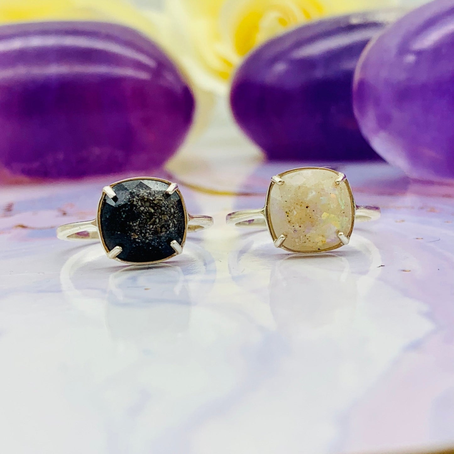 Cushion Collection Ring - Today Tomorrow & Always|DNA Keepsakes|Breastmilk - Hair - Ashes - Embryos| Laser Keepsakes