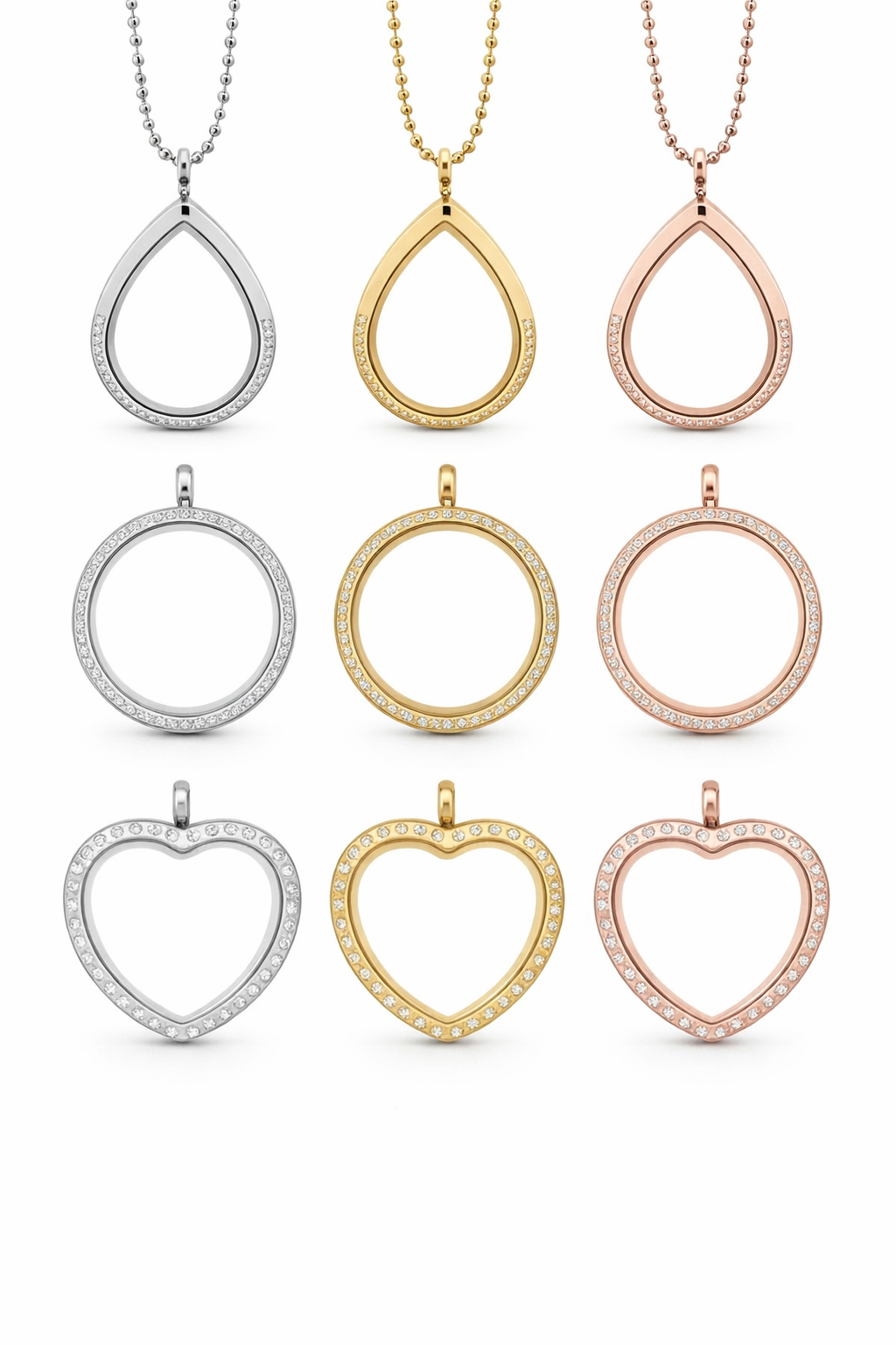 Lockets of Love – Custom DNA Keepsake Locket with Inclusions