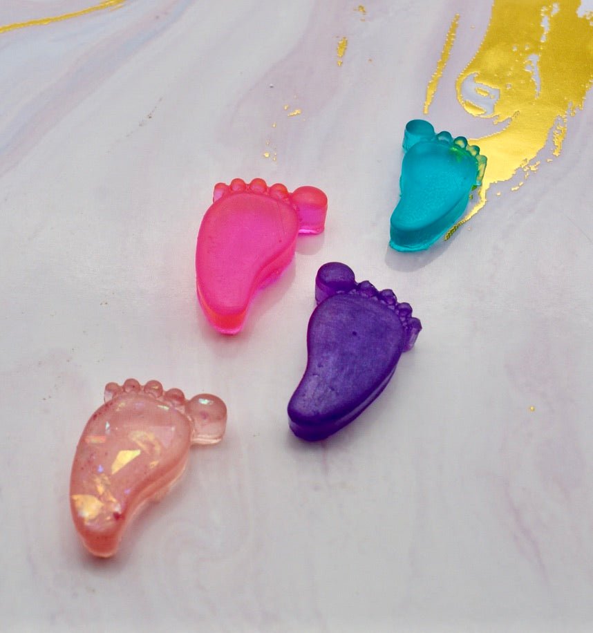 Pitter Patter Footsteps Set - Today Tomorrow & Always|DNA Keepsakes|Breastmilk - Hair - Ashes - Embryos| Laser Keepsakes