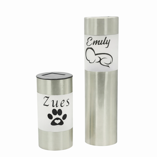 Solar Memorial Lantern – Personalised Tribute Light for Celebrations & Remembrance