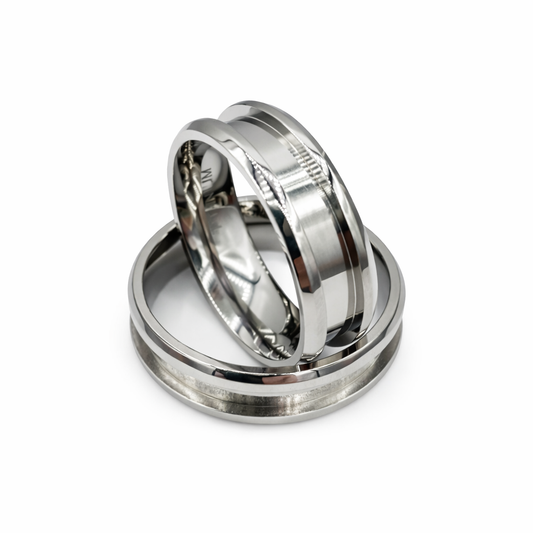 Titanium Ring Base – Lightweight Durable Wedding Band & Keepsake
