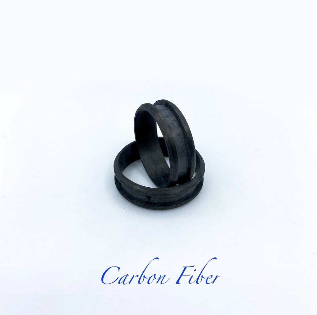 Carbon Fiber Ring Base - Today Tomorrow Always Keepsakes