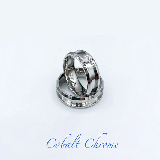 Cobalt Chrome Ring Base - Today Tomorrow & Always|DNA Keepsakes|Breastmilk - Hair - Ashes - Embryos| Laser Keepsakes