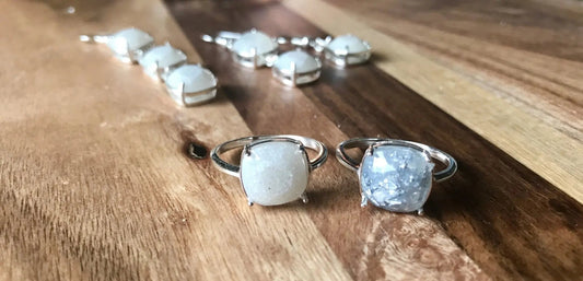 Cushion Collection Ring - Today Tomorrow & Always|DNA Keepsakes|Breastmilk - Hair - Ashes - Embryos| Laser Keepsakes