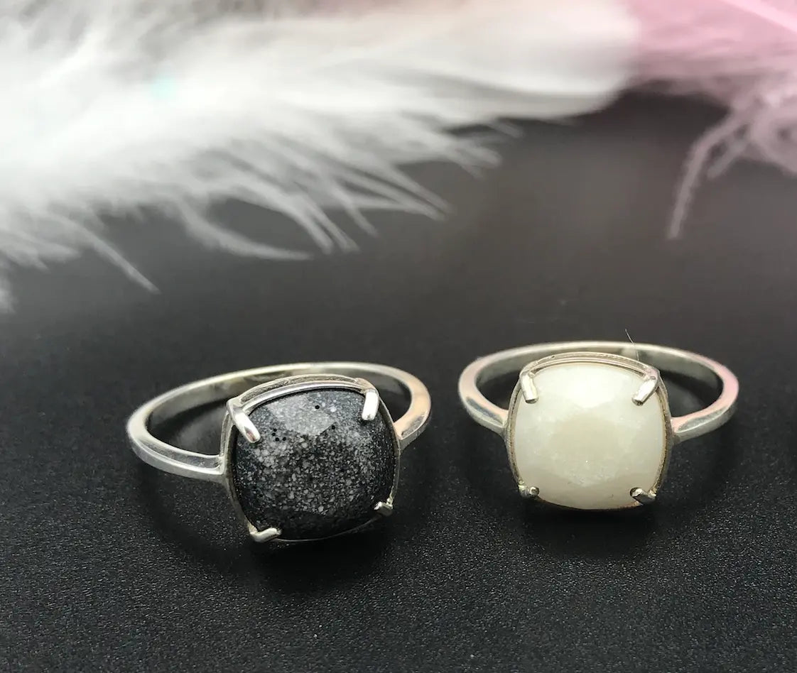 Cushion Collection Ring - Today Tomorrow & Always|DNA Keepsakes|Breastmilk - Hair - Ashes - Embryos| Laser Keepsakes