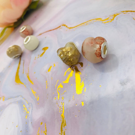 Heart bead - Today Tomorrow & Always|DNA Keepsakes|Breastmilk - Hair - Ashes - Embryos| Laser Keepsakes