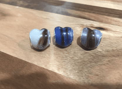 Heart bead - Today Tomorrow & Always|DNA Keepsakes|Breastmilk - Hair - Ashes - Embryos| Laser Keepsakes