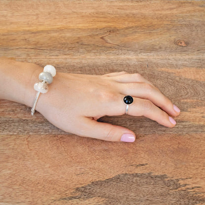 Honeycomb European Bead - Today Tomorrow & Always|DNA Keepsakes|Breastmilk - Hair - Ashes - Embryos| Laser Keepsakes