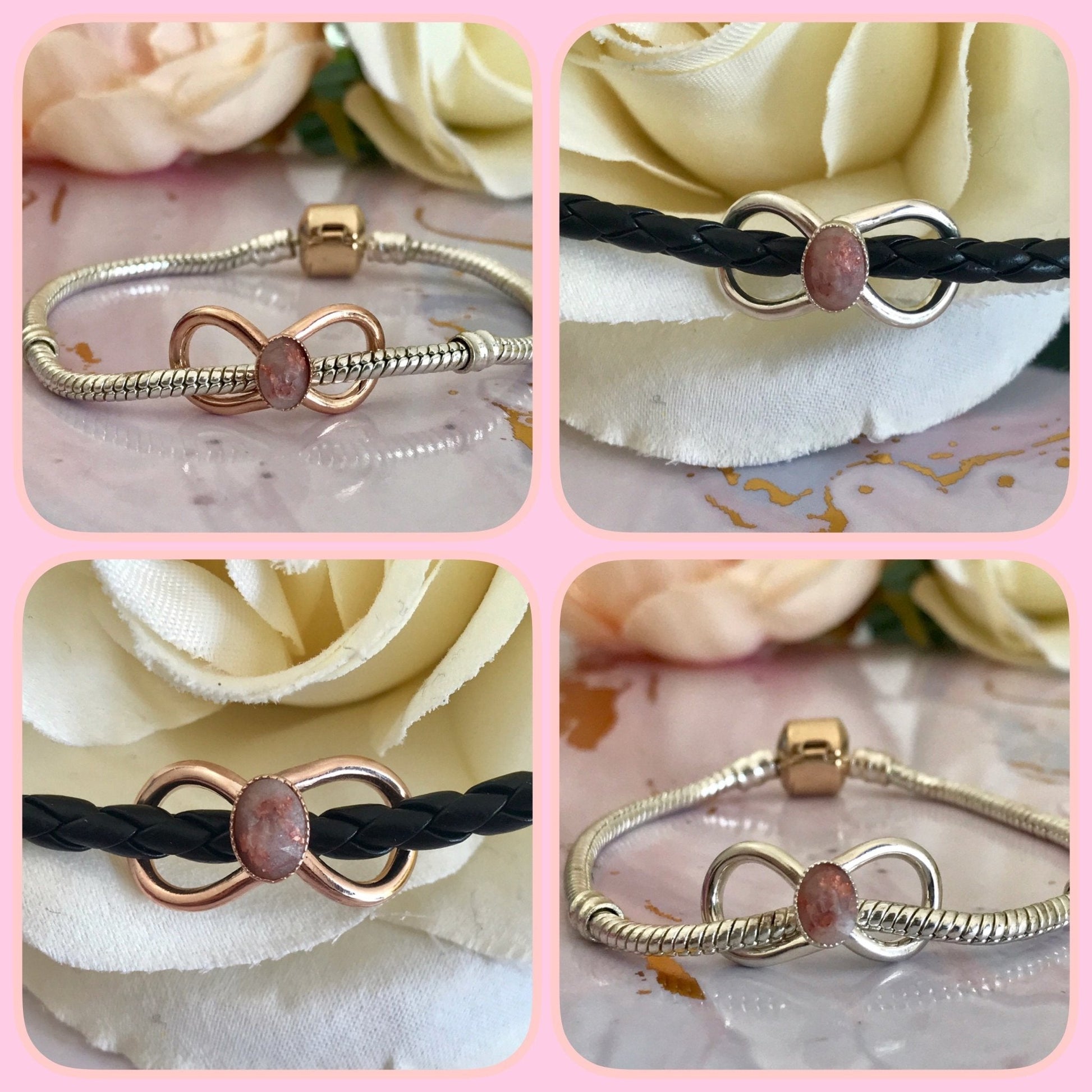 Infinity Charms - EXCLUSIVE TO Today Tomorrow & Always - Today Tomorrow & Always|DNA Keepsakes|Breastmilk - Hair - Ashes - Embryos| Laser Keepsakes