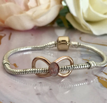 Infinity Charms - EXCLUSIVE TO Today Tomorrow & Always - Today Tomorrow & Always|DNA Keepsakes|Breastmilk - Hair - Ashes - Embryos| Laser Keepsakes