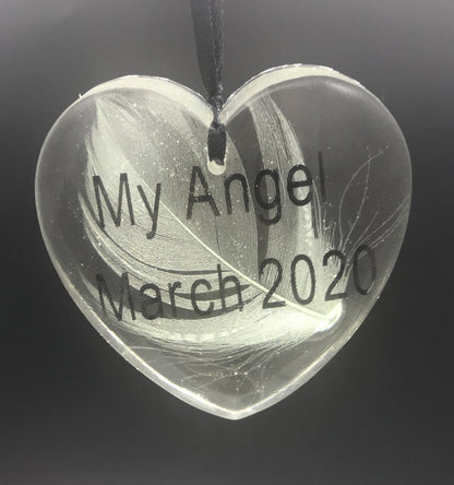 Inside my Heart - Today Tomorrow & Always|DNA Keepsakes|Breastmilk - Hair - Ashes - Embryos| Laser Keepsakes