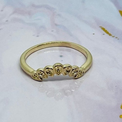 Lilly - Ann Ring - gold ring, breastmilk, ash, cremation ash