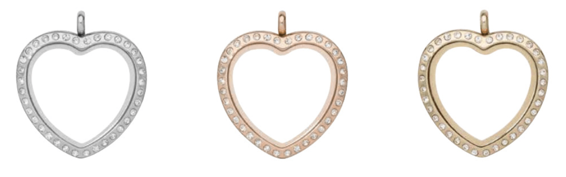 DNA keepsake locket – Lockets of Love with glass design for breastmilk, ashes, hair | Today Tomorrow & Always