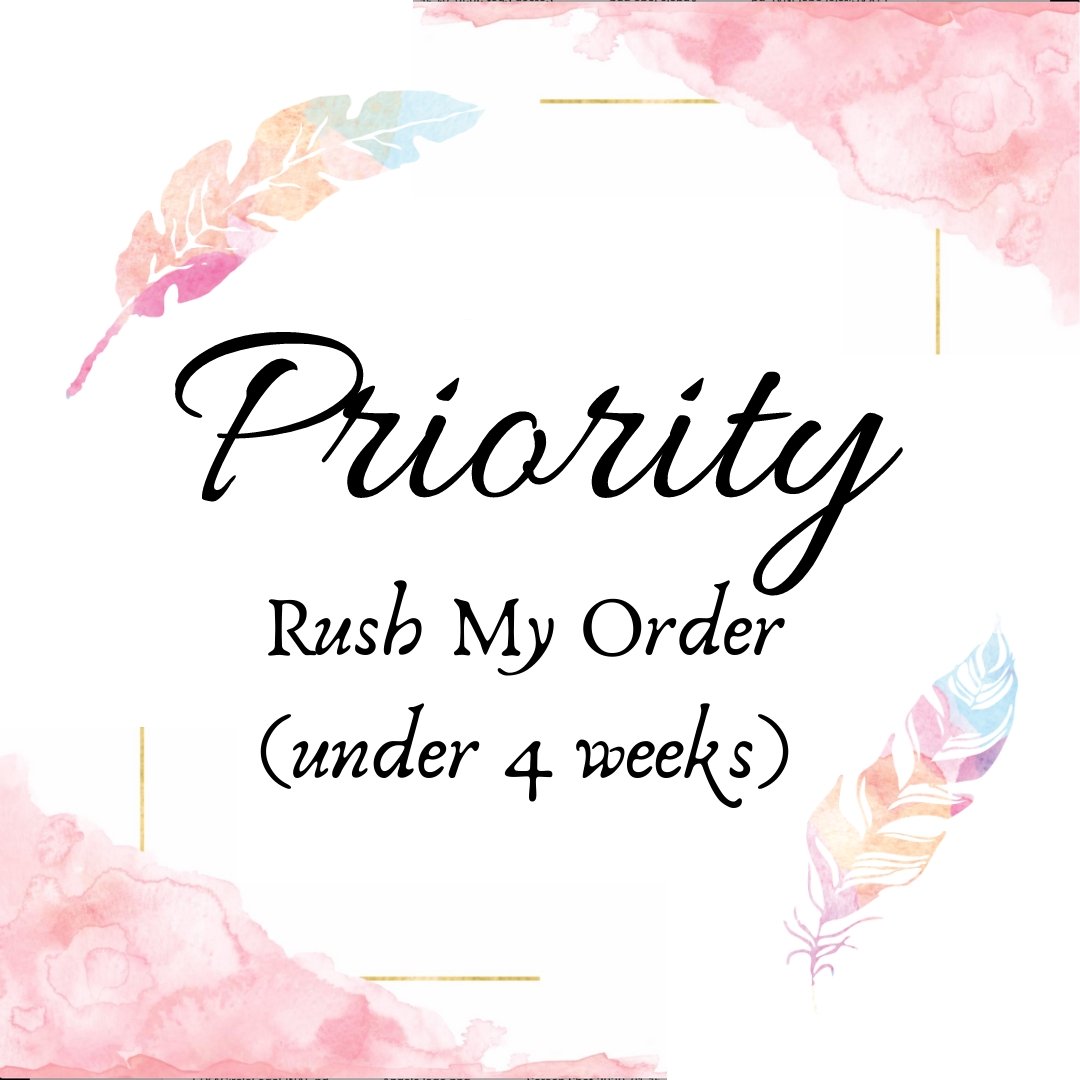 Priority Rush Order - Today Tomorrow Always Keepsakes