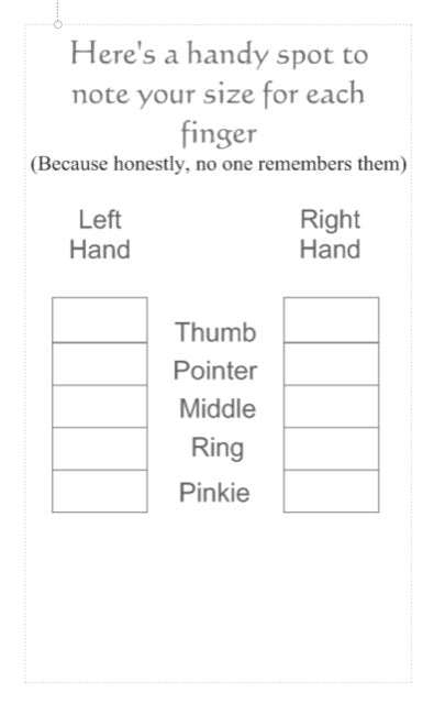 Ring Sizer - Today Tomorrow & Always|DNA Keepsakes|Breastmilk - Hair - Ashes - Embryos| Laser Keepsakes