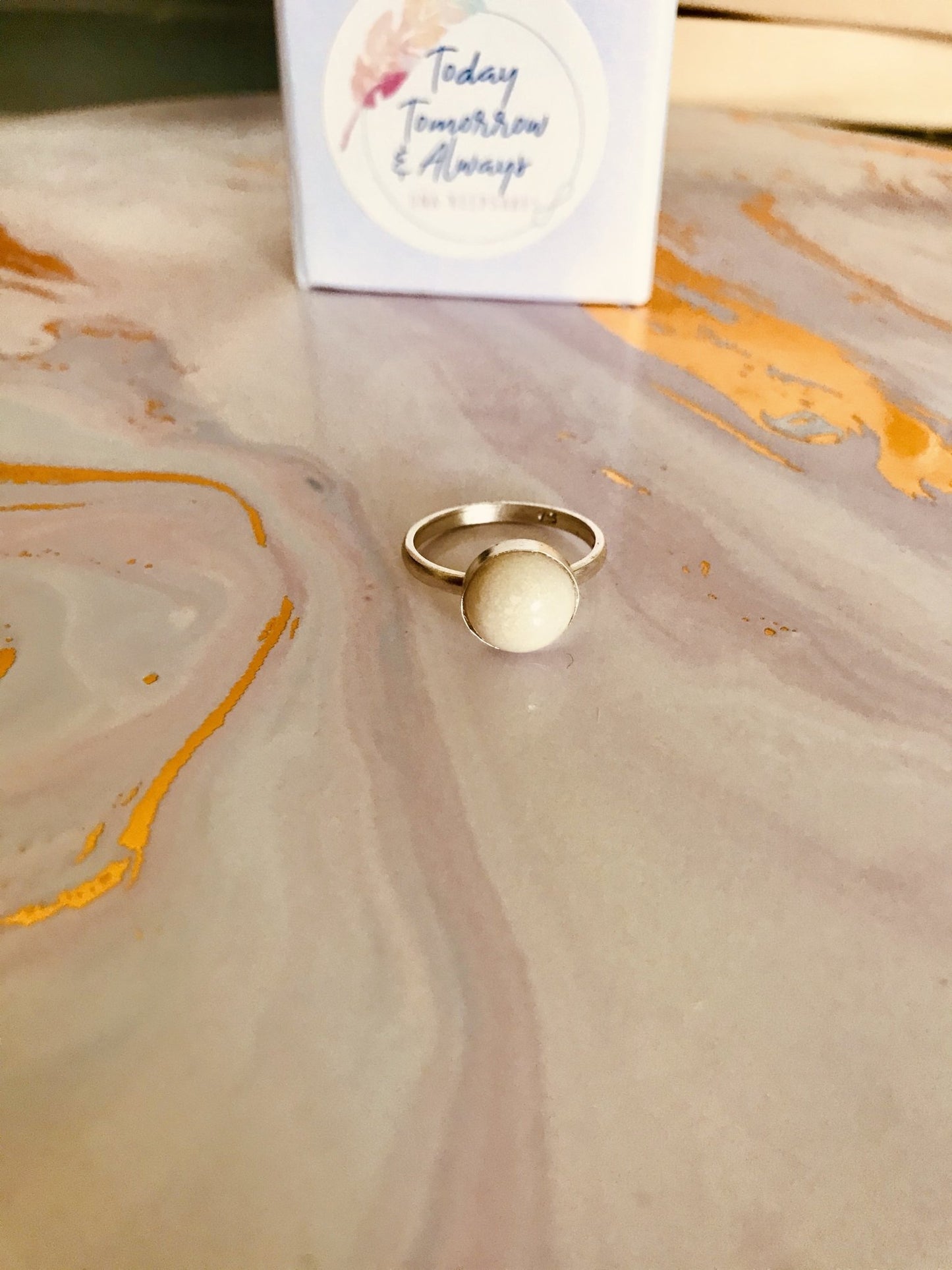 Round Ring - Today Tomorrow Always Keepsakes