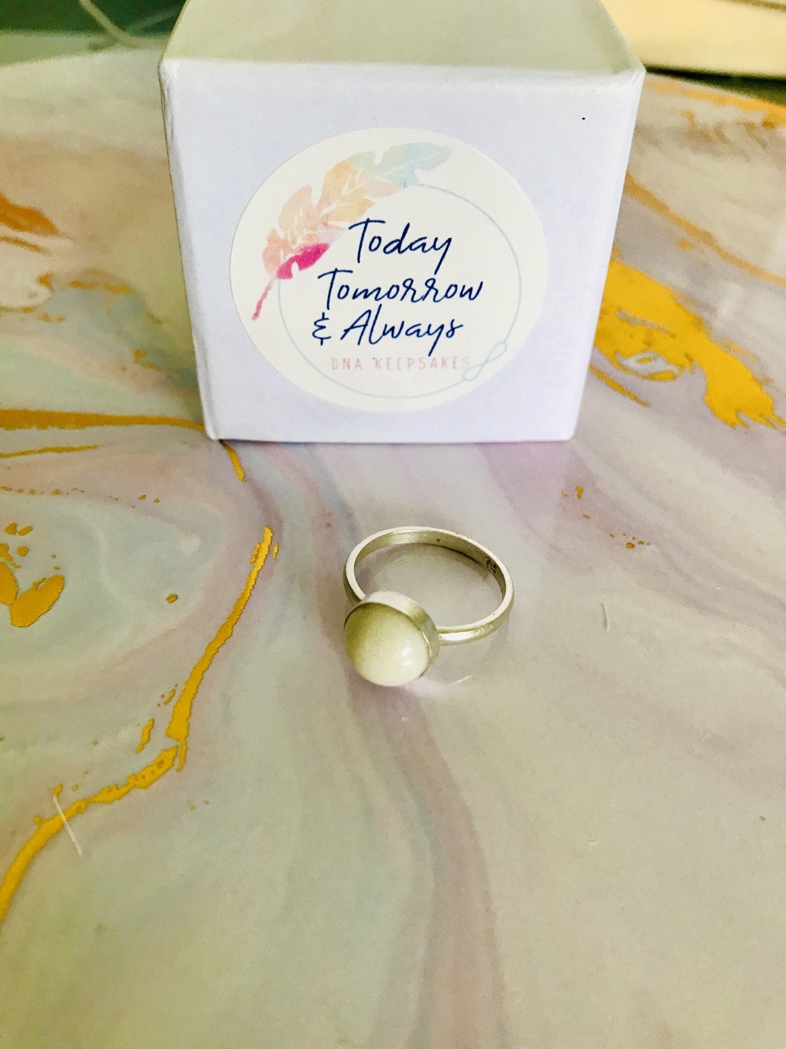Round Ring - Today Tomorrow Always Keepsakes