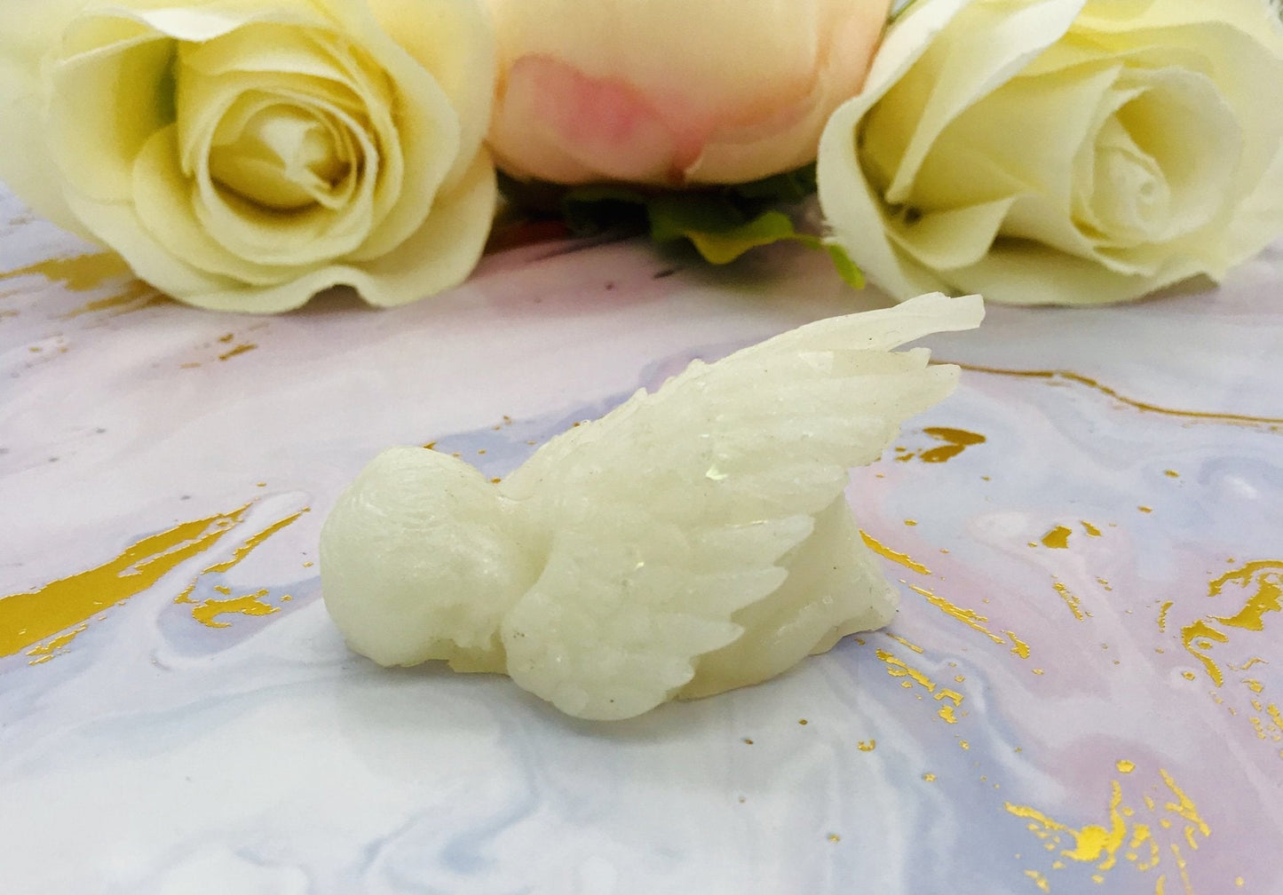 Sleeping Angel - Today Tomorrow & Always|DNA Keepsakes|Breastmilk - Hair - Ashes - Embryos| Laser Keepsakes
