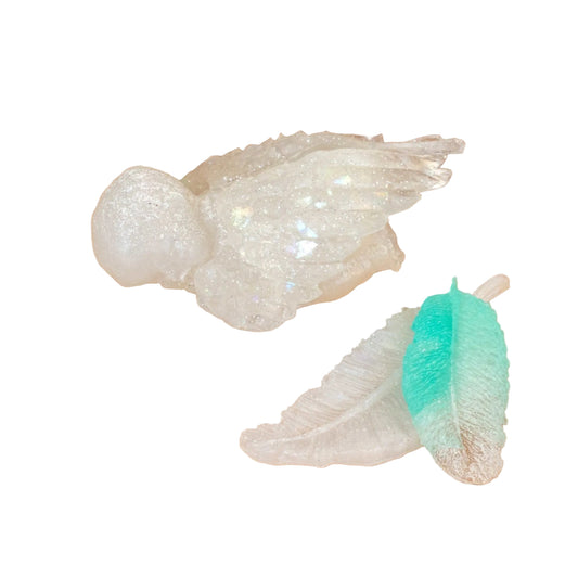 Sleeping Angel - Today Tomorrow & Always|DNA Keepsakes|Breastmilk - Hair - Ashes - Embryos| Laser Keepsakes