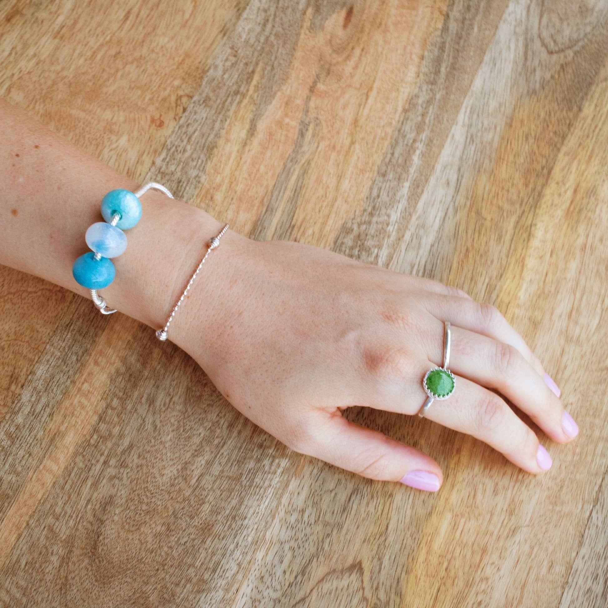 Smooth European Bead - Today Tomorrow & Always|DNA Keepsakes|Breastmilk - Hair - Ashes - Embryos| Laser Keepsakes