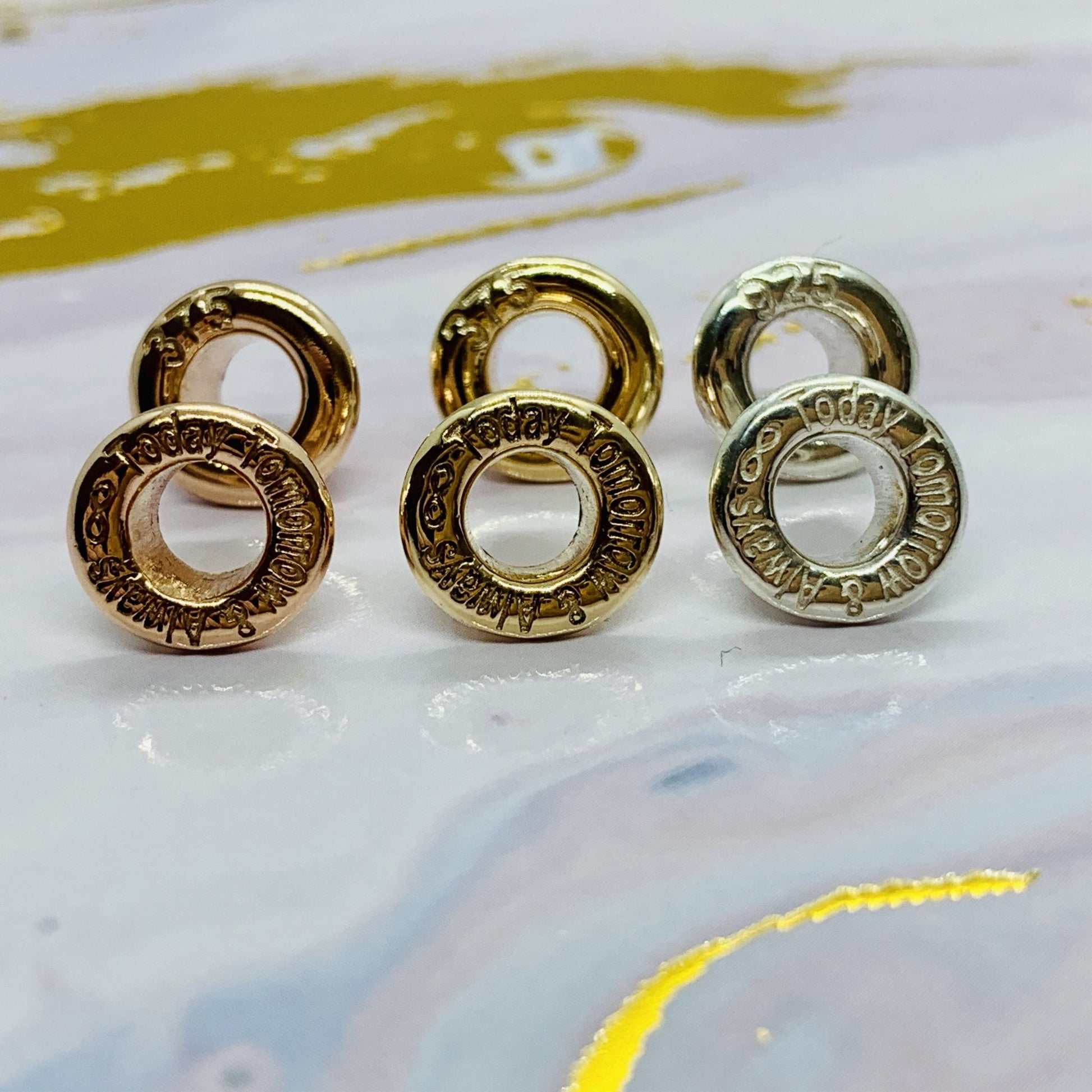 Smooth European Bead - Today Tomorrow & Always|DNA Keepsakes|Breastmilk - Hair - Ashes - Embryos| Laser Keepsakes