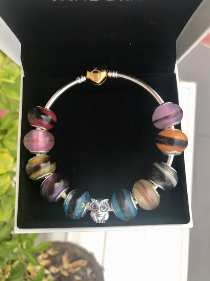 Smooth European Bead - Today Tomorrow & Always|DNA Keepsakes|Breastmilk - Hair - Ashes - Embryos| Laser Keepsakes