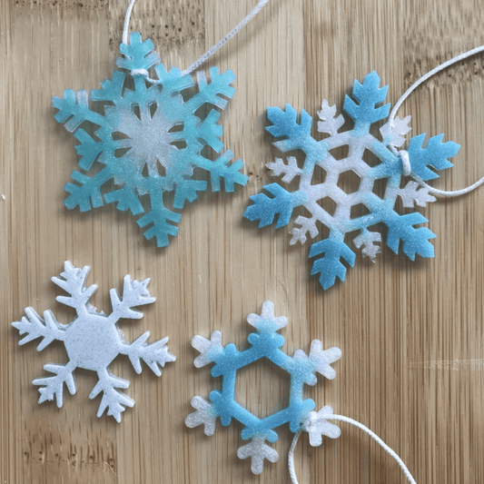 Snowflake Set - Today Tomorrow & Always|DNA Keepsakes|Breastmilk - Hair - Ashes - Embryos| Laser Keepsakes
