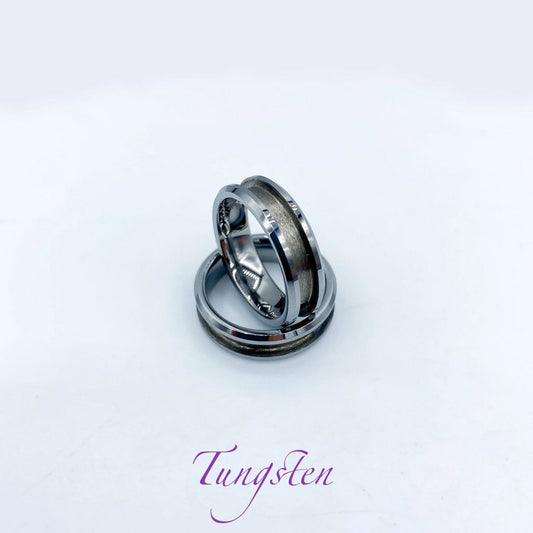 Tungstun Ring Base - Today Tomorrow & Always|DNA Keepsakes|Breastmilk - Hair - Ashes - Embryos| Laser Keepsakes